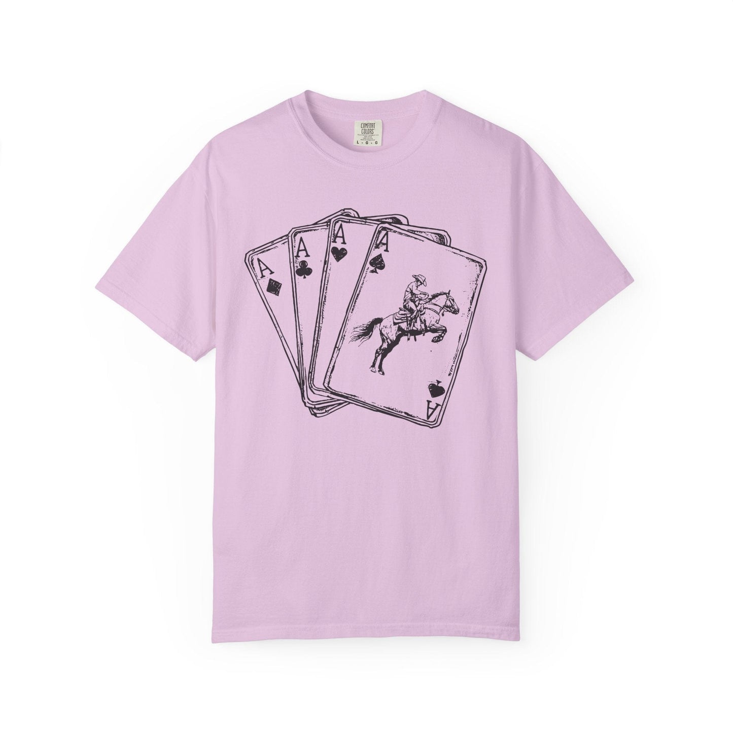 Cowboy Aces Wild Tee – Western Poker Graphic Shirt