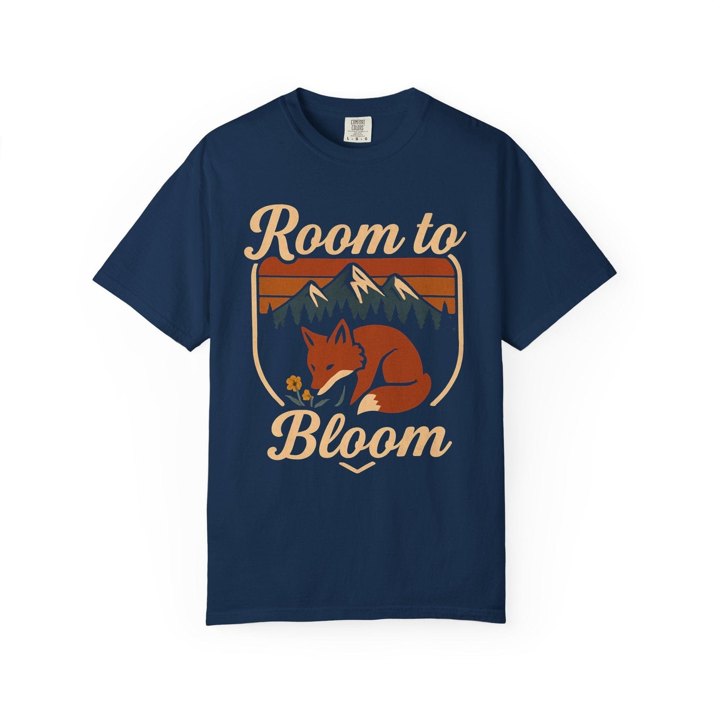Room to Bloom – Fox & Wildflower tee