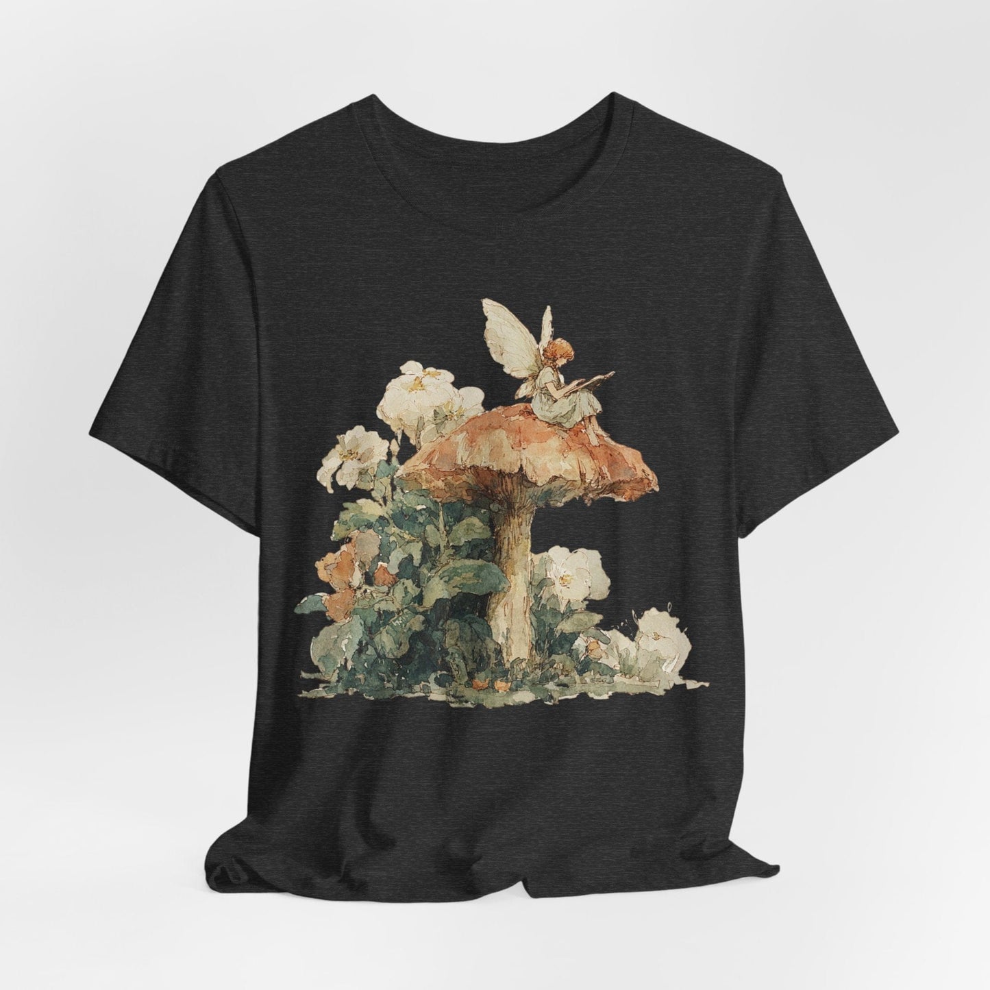 Mushroom Fairy Reading Tee