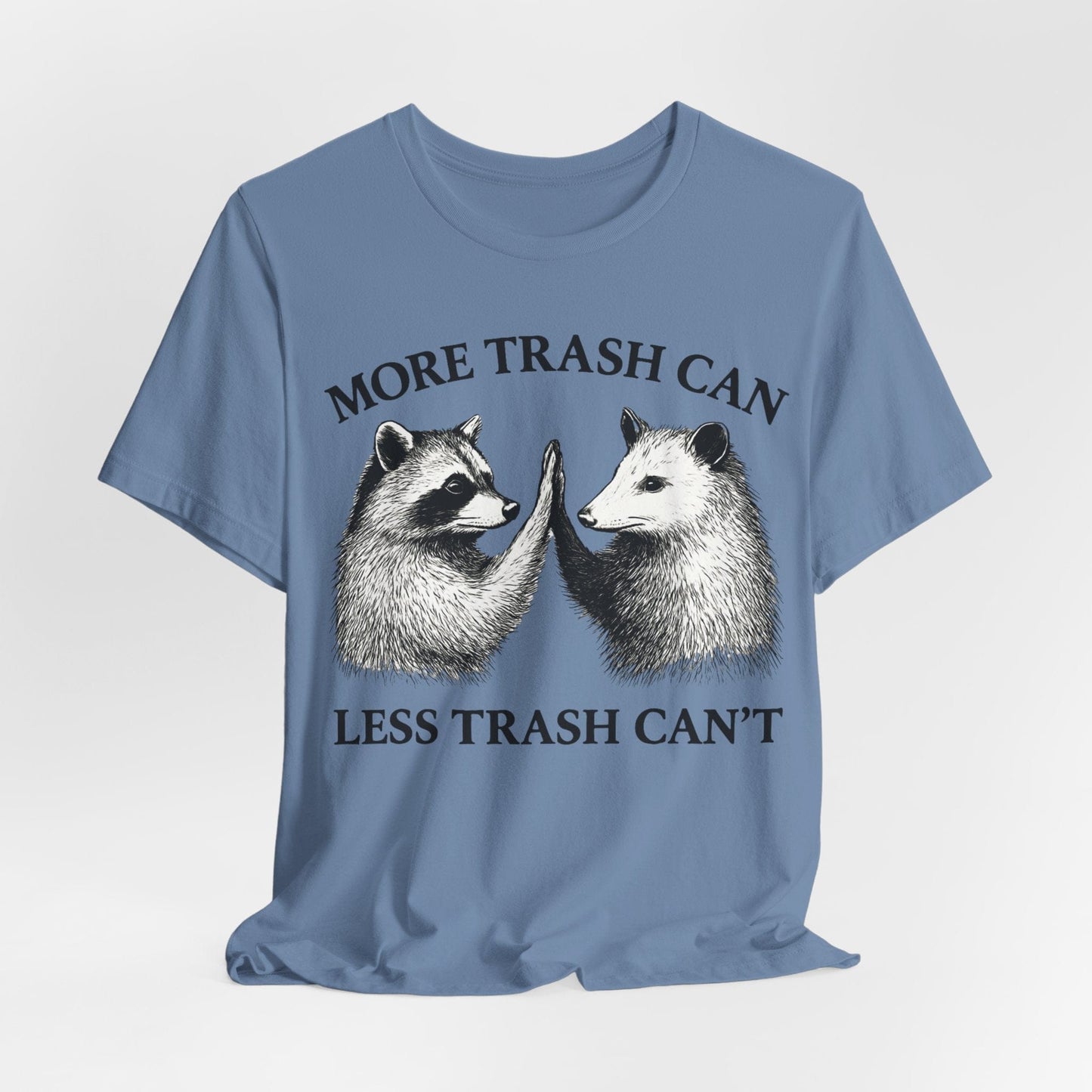Trash Talk Duo – Raccoon & Opossum High-Five Tee