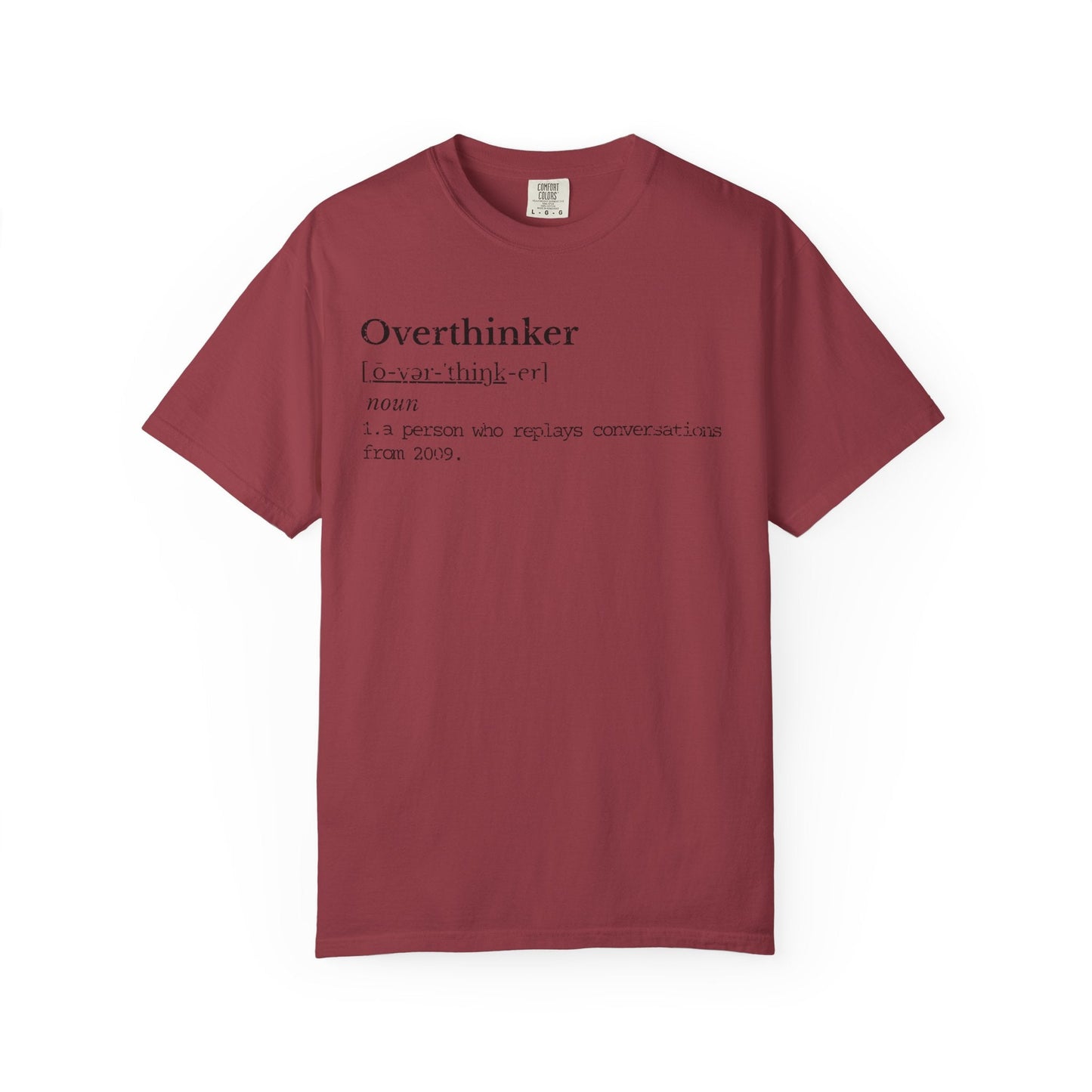 Overthinker Definition Shirt | Introvert Humor Tee