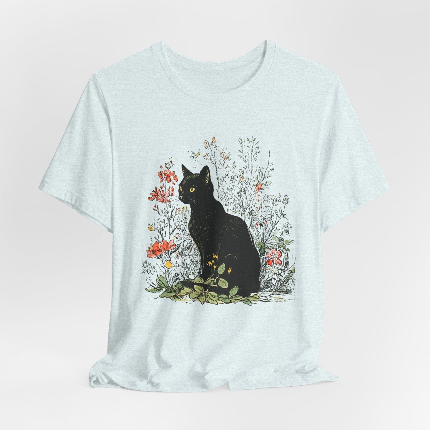 Vintage Wildflower Cat
