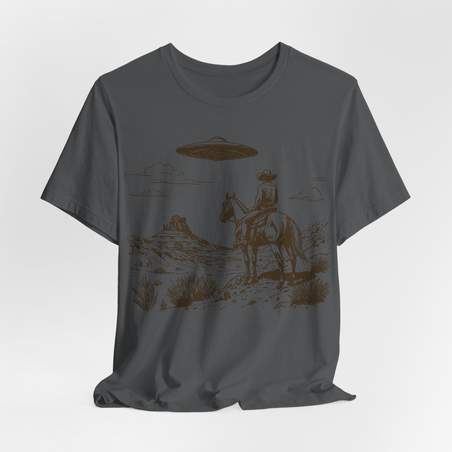 Cowboys & Aliens – Vintage Desert Western UFO Tee