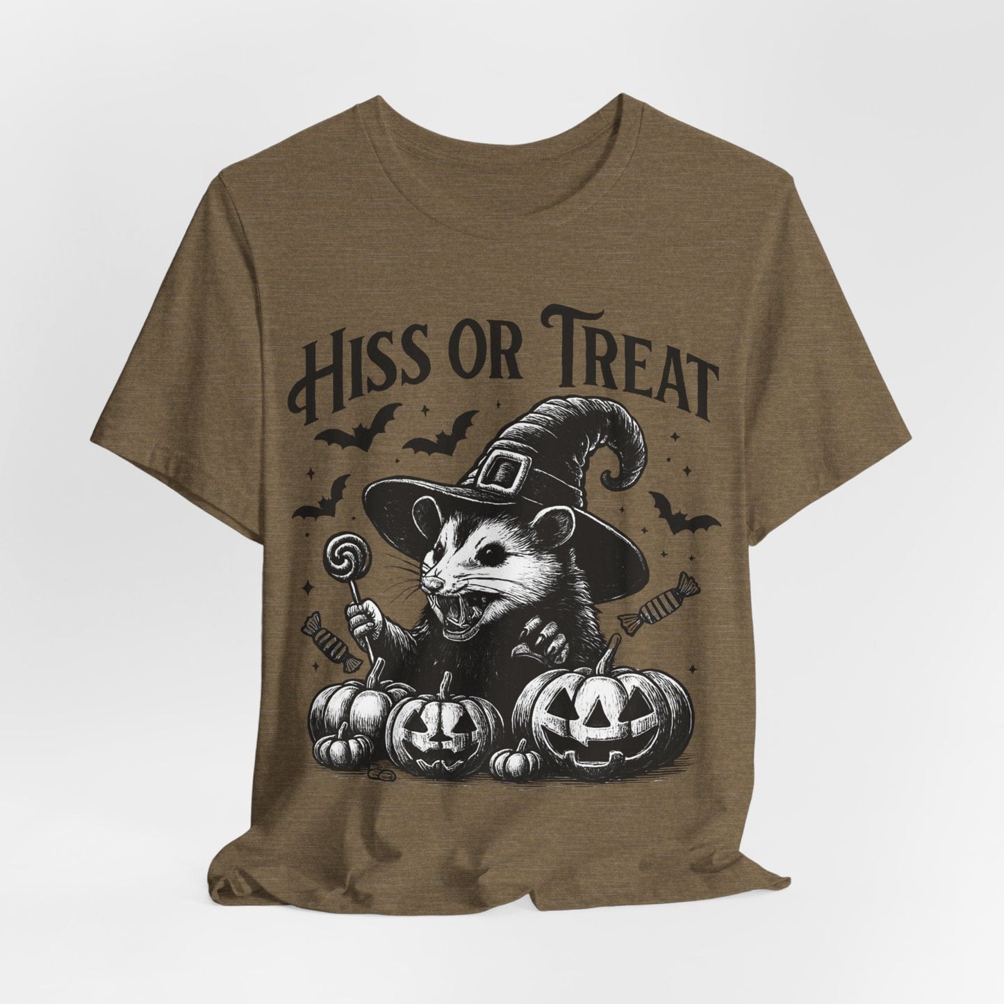 Possum Witch Halloween Shirt – Spooky Cute Pumpkin Chaos Tee