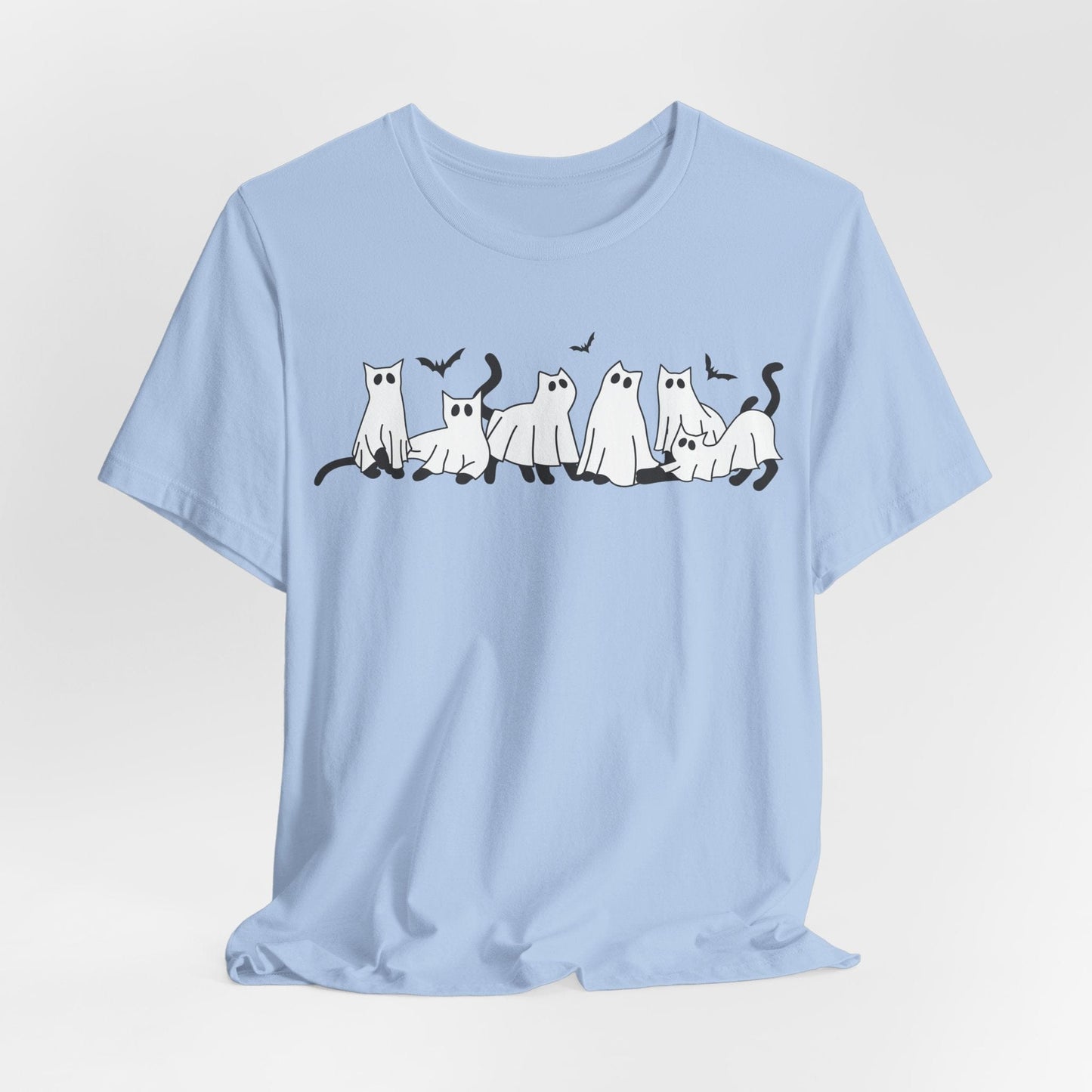 Ghost Cats Halloween Shirt – Cute Spooky Cat Tee