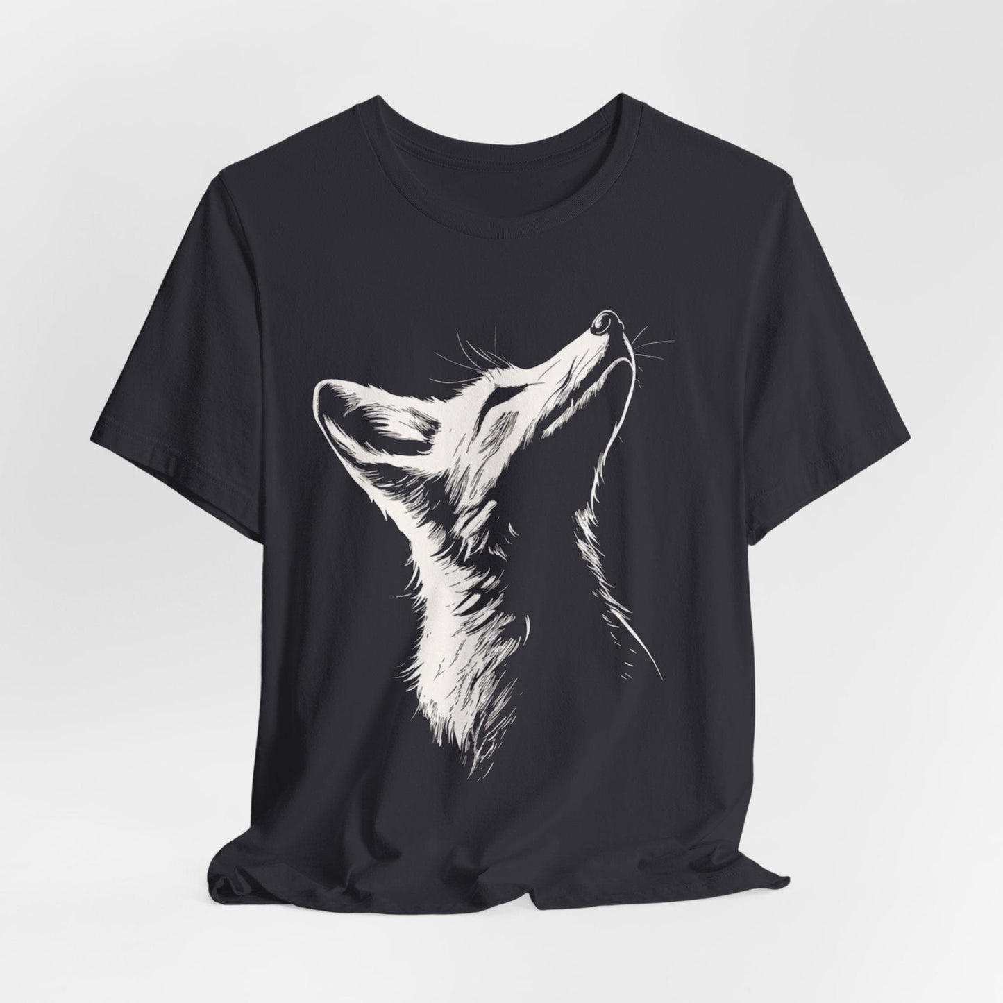 Fox Black and White T-Shirt
