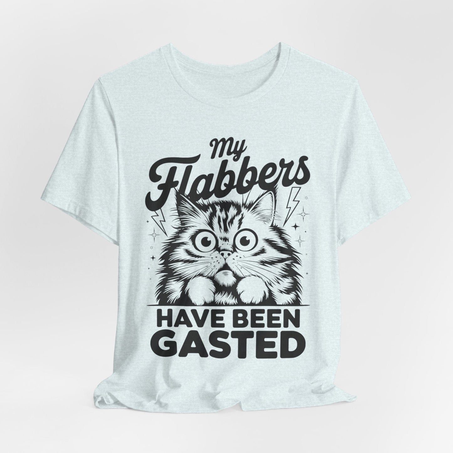 Flabbergasted Cat – Funny Surprised Kitty T-Shirt