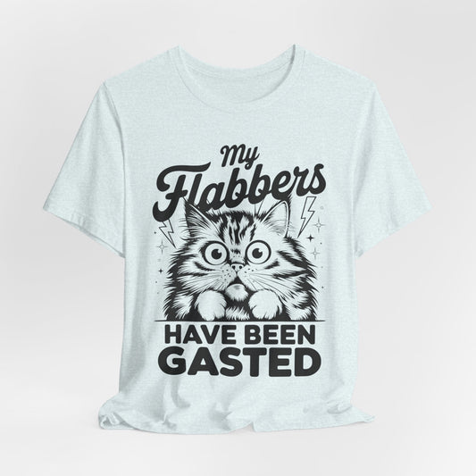 Flabbergasted Cat – Funny Surprised Kitty T-Shirt