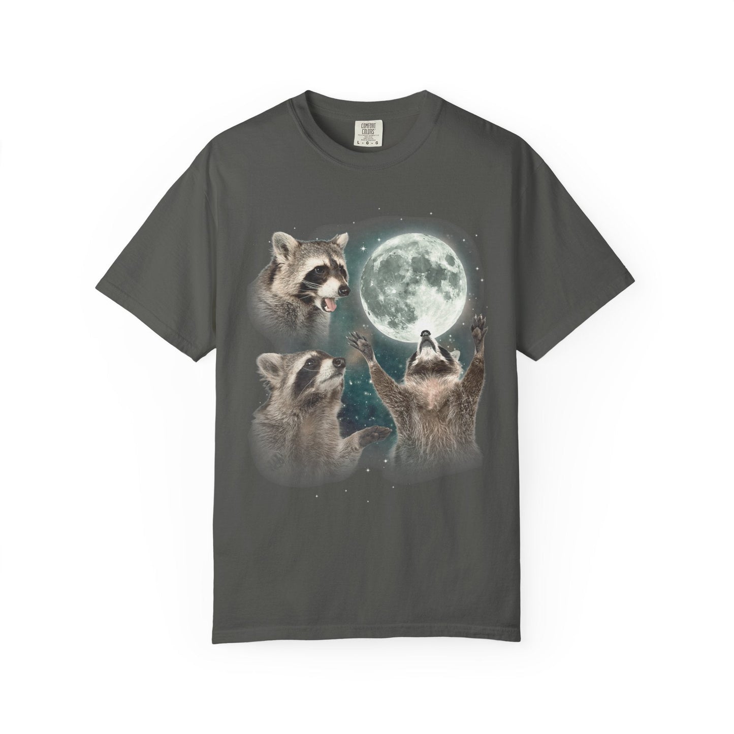 Three Raccoon Moon – Mystical Trash Panda Tee
