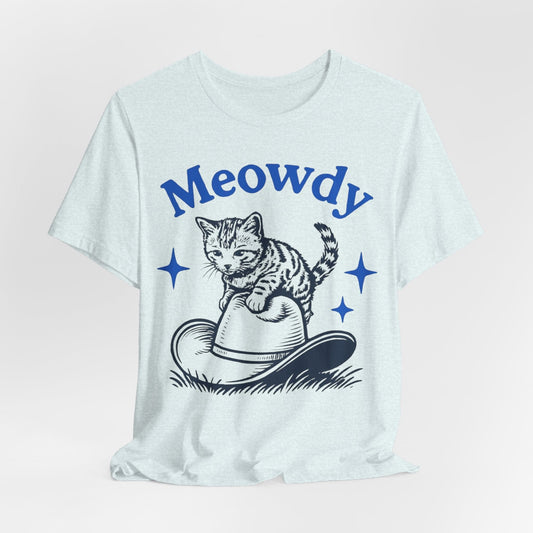 Meowdy – Cute Cowboy Cat Western T-Shirt