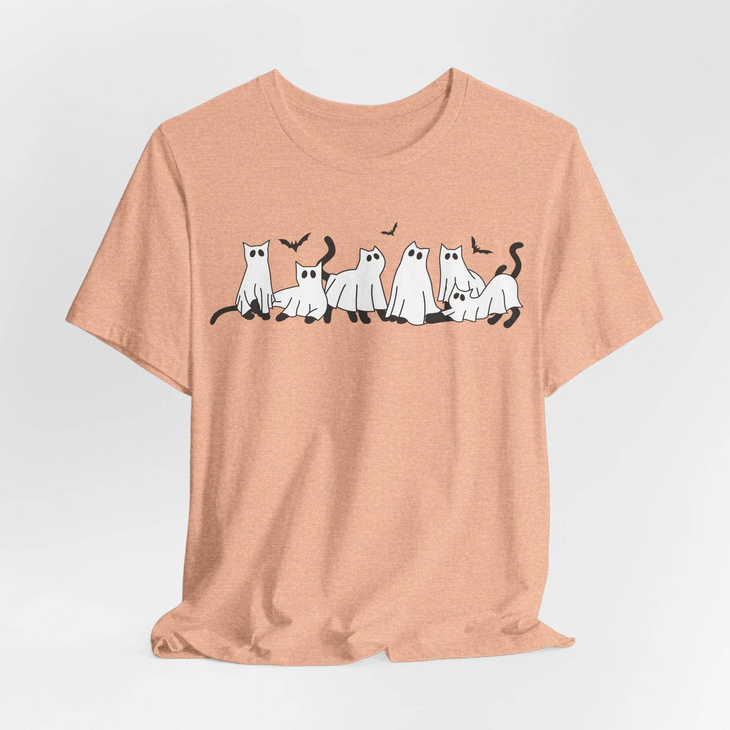 Ghost Cats Halloween Shirt – Cute Spooky Cat Tee