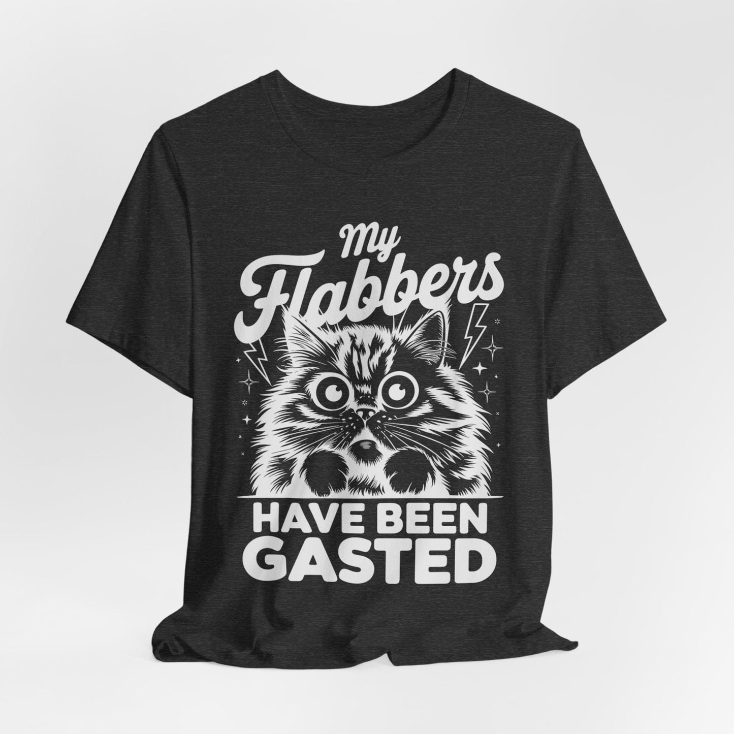 Flabbergasted Cat – Funny Surprised Kitty T-Shirt