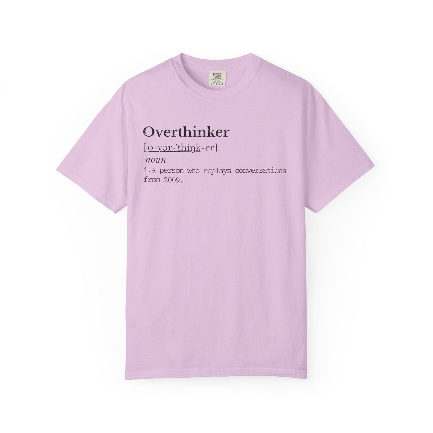 Overthinker Definition Shirt | Introvert Humor Tee