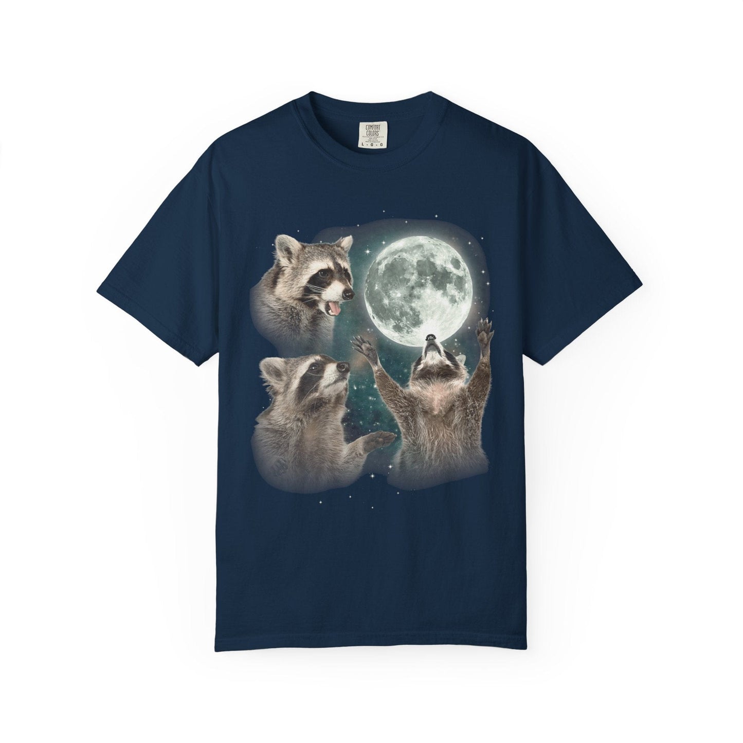 Three Raccoon Moon – Mystical Trash Panda Tee