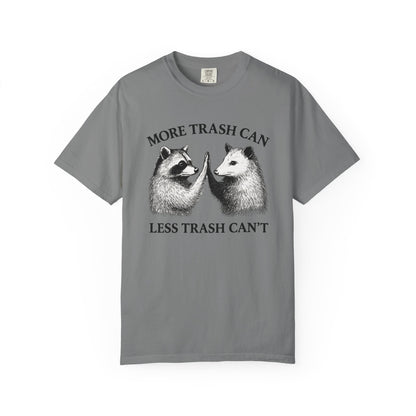 Trash Talk Duo – Raccoon & Opossum High-Five Tee
