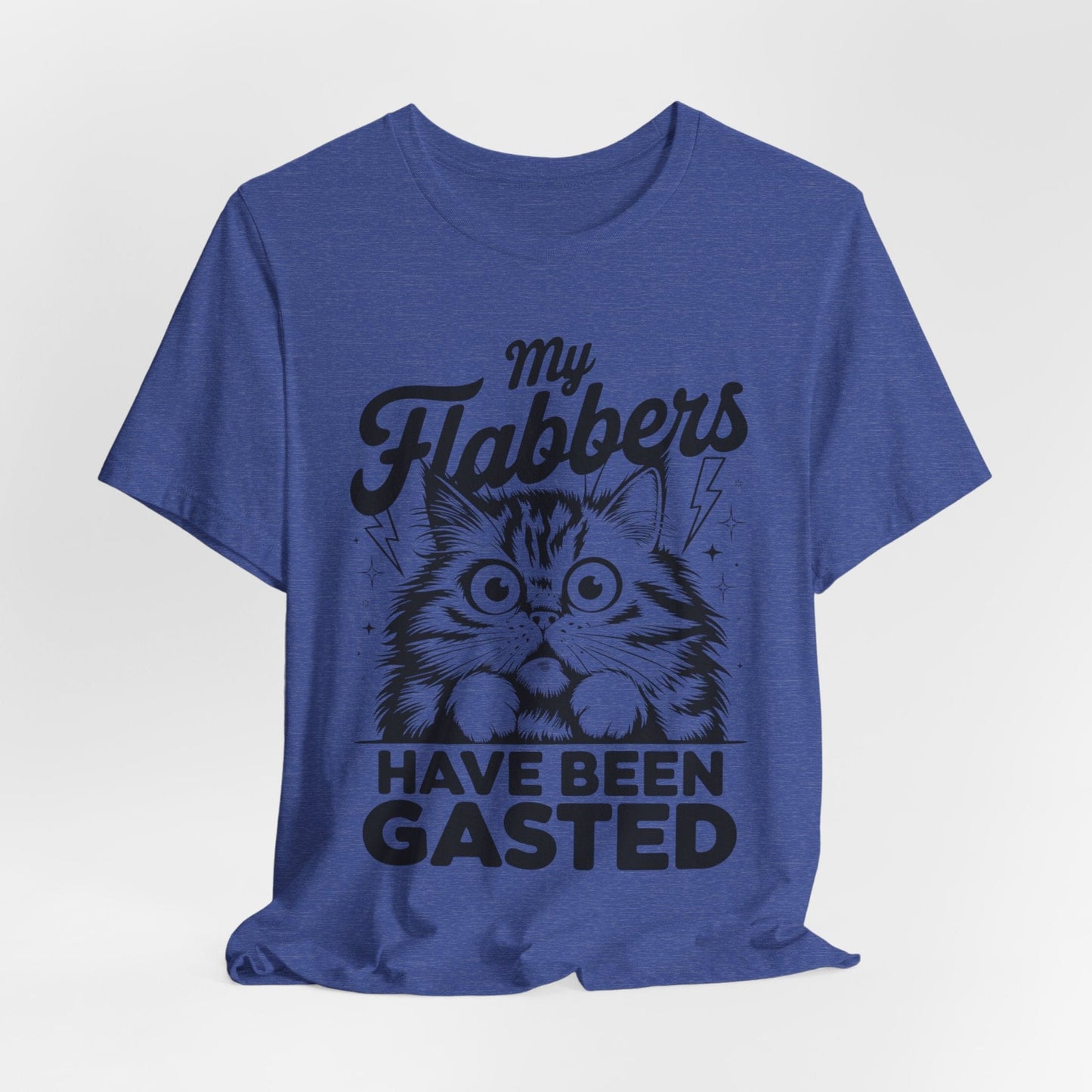 Flabbergasted Cat – Funny Surprised Kitty T-Shirt