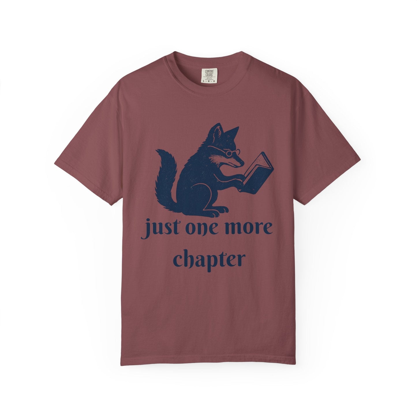 Just One More Chapter – Bookworm Fox Tee