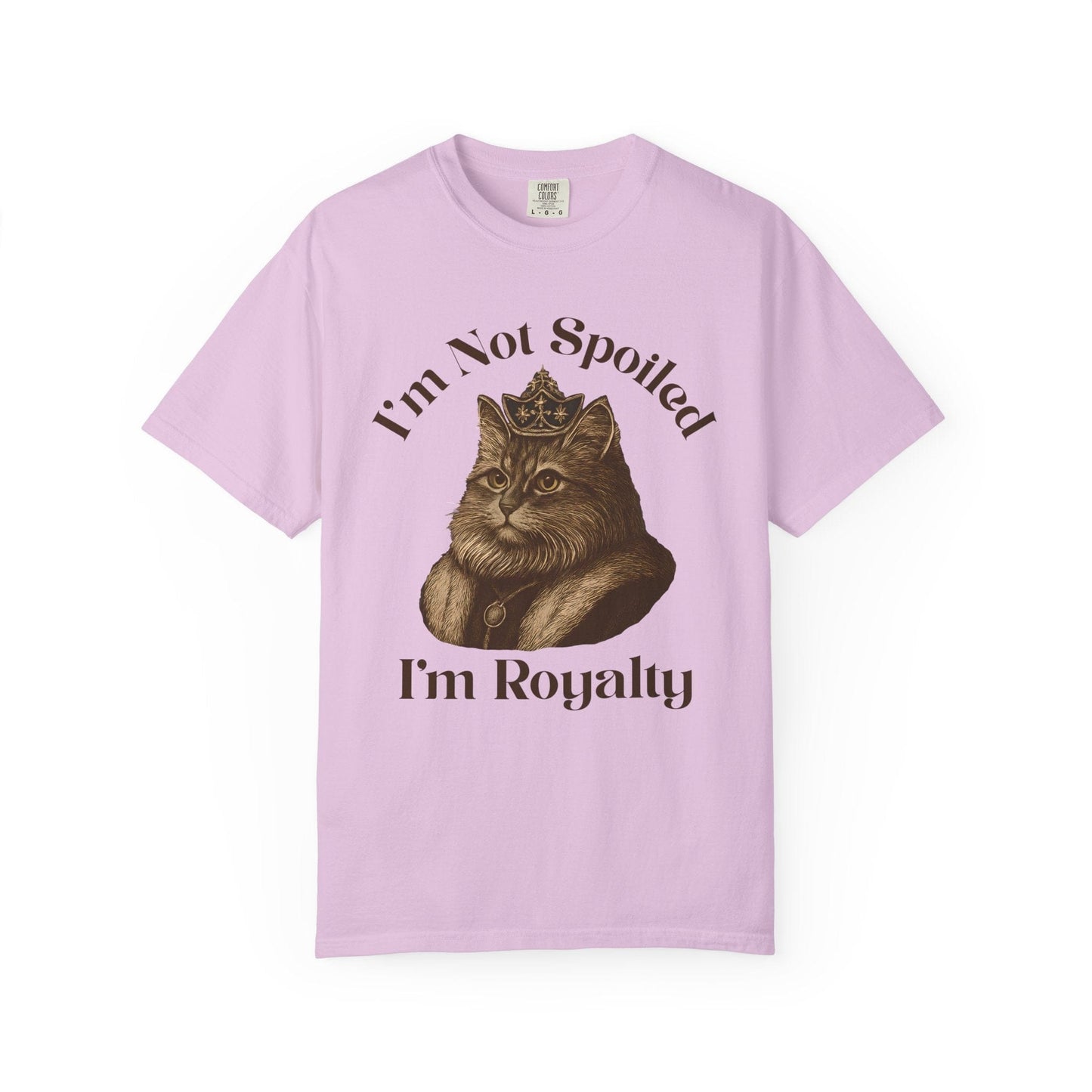 I'm Not Spoiled, I'm Royalty – Regal Cat T-Shirt