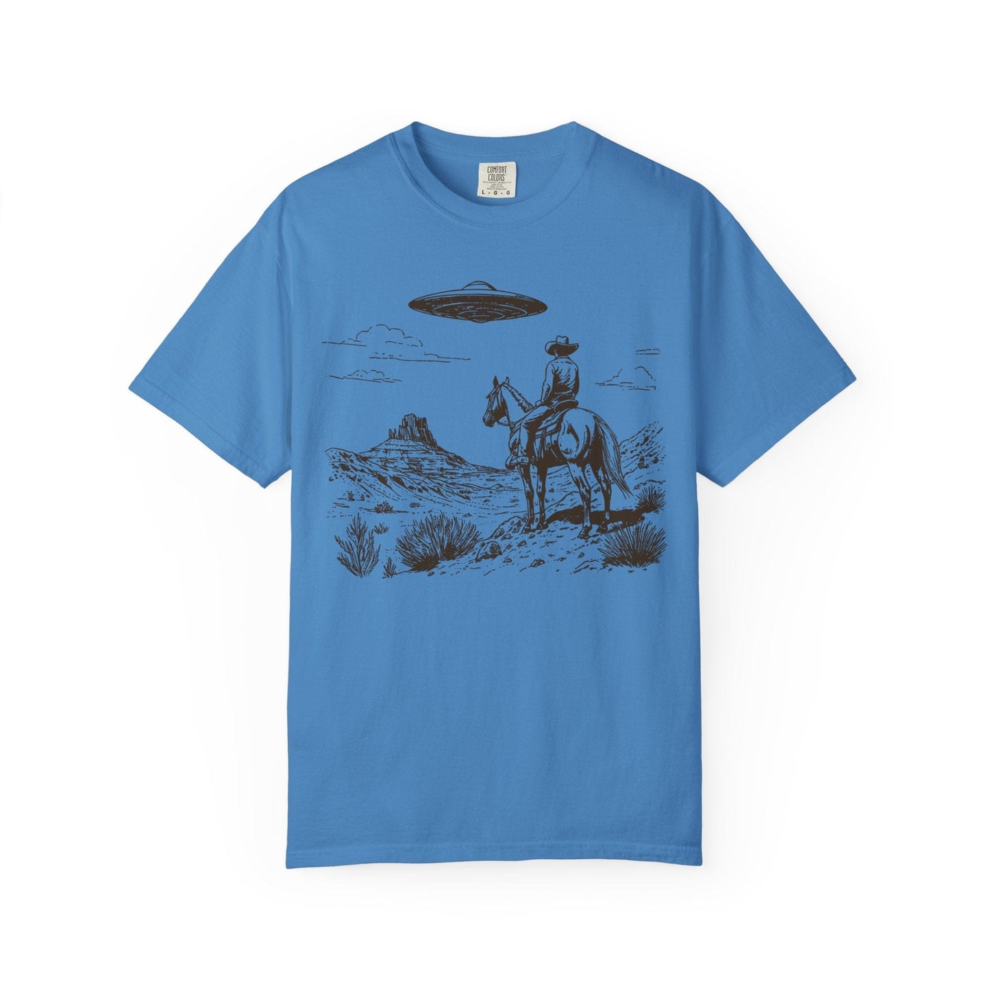 Cowboys & Aliens – Vintage Desert Western UFO Tee