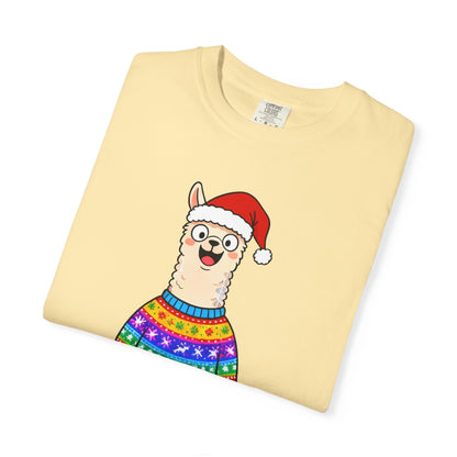 Festive on the Outside, Screaming on the Inside – Relatable Holiday Comfort Colors Tee