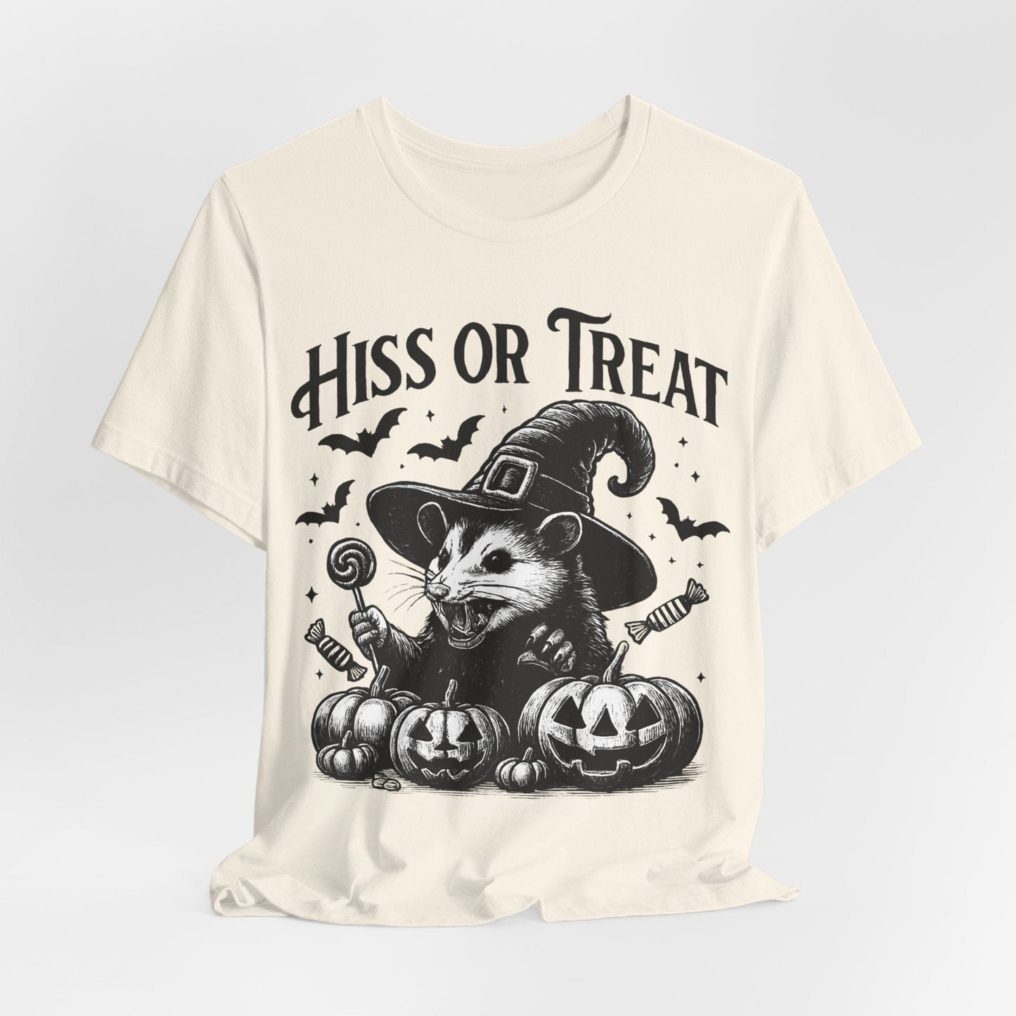 Possum Witch Halloween Shirt – Spooky Cute Pumpkin Chaos Tee
