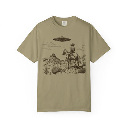 Cowboys & Aliens – Vintage Desert Western UFO Tee