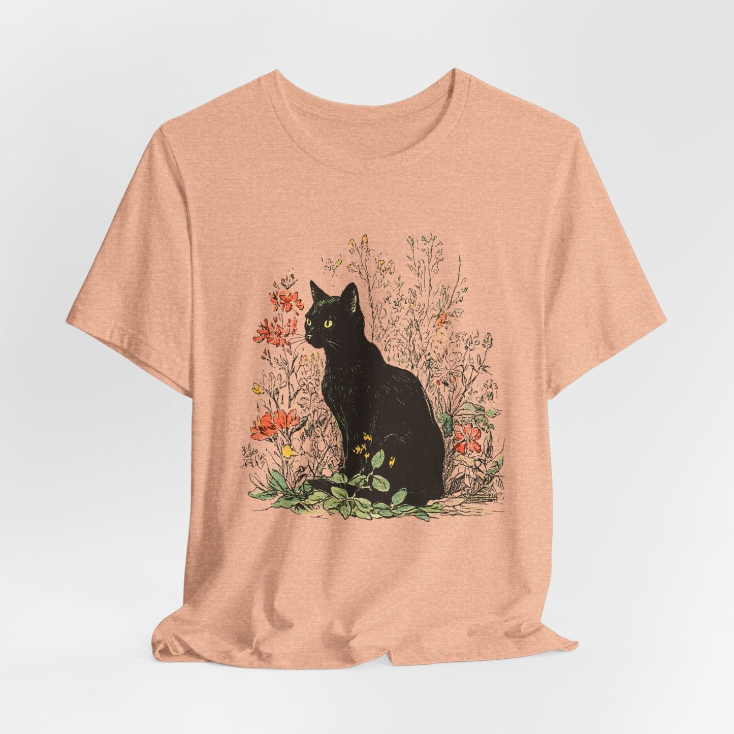 Vintage Wildflower Cat