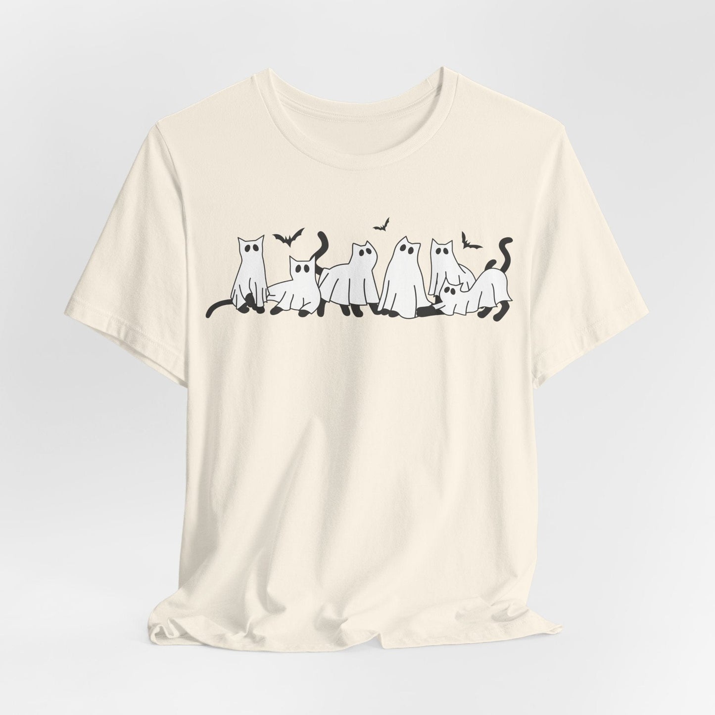 Ghost Cats Halloween Shirt – Cute Spooky Cat Tee
