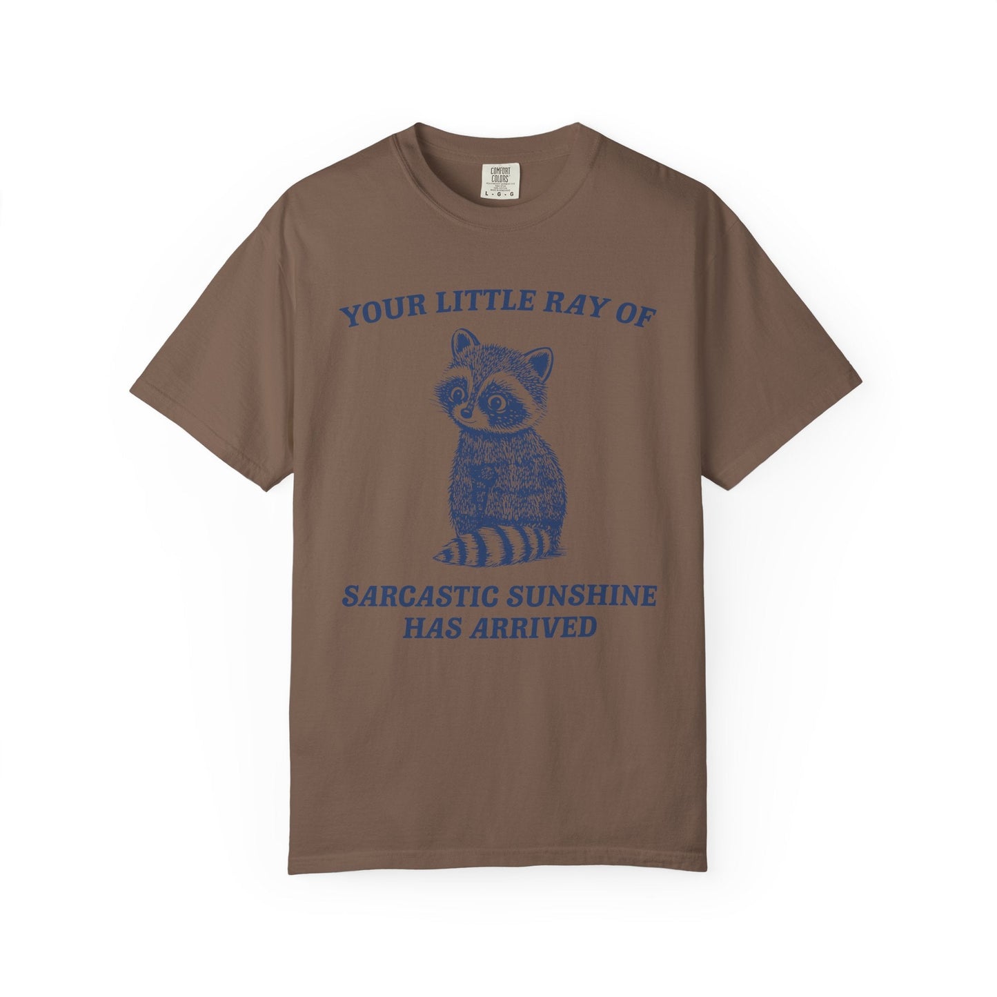 Your Little Ray of Sarcastic Sunshine Has Arrived – Funny Raccoon T-Shirt