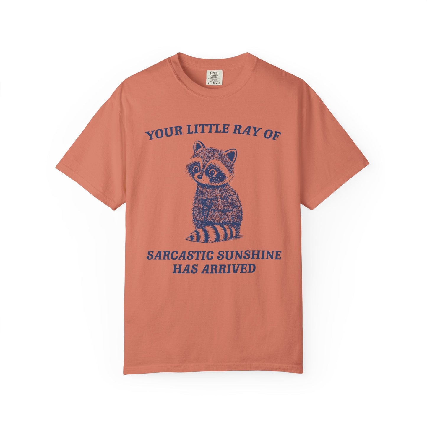 Your Little Ray of Sarcastic Sunshine Has Arrived – Funny Raccoon T-Shirt