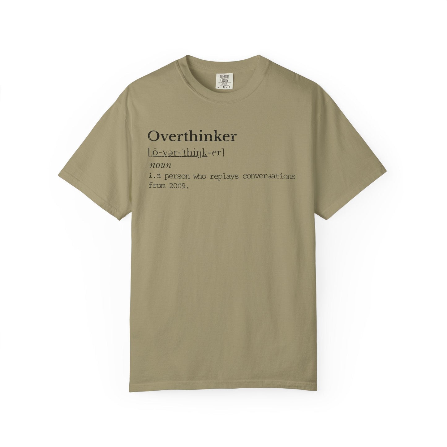Overthinker Definition Shirt | Introvert Humor Tee