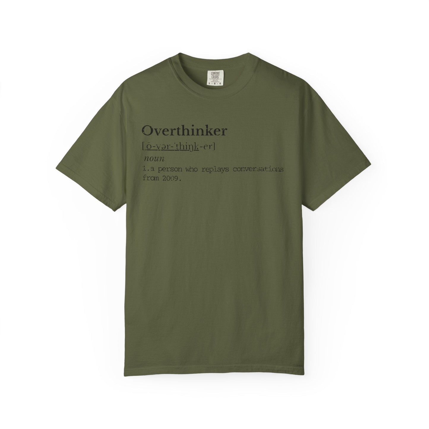 Overthinker Definition Shirt | Introvert Humor Tee
