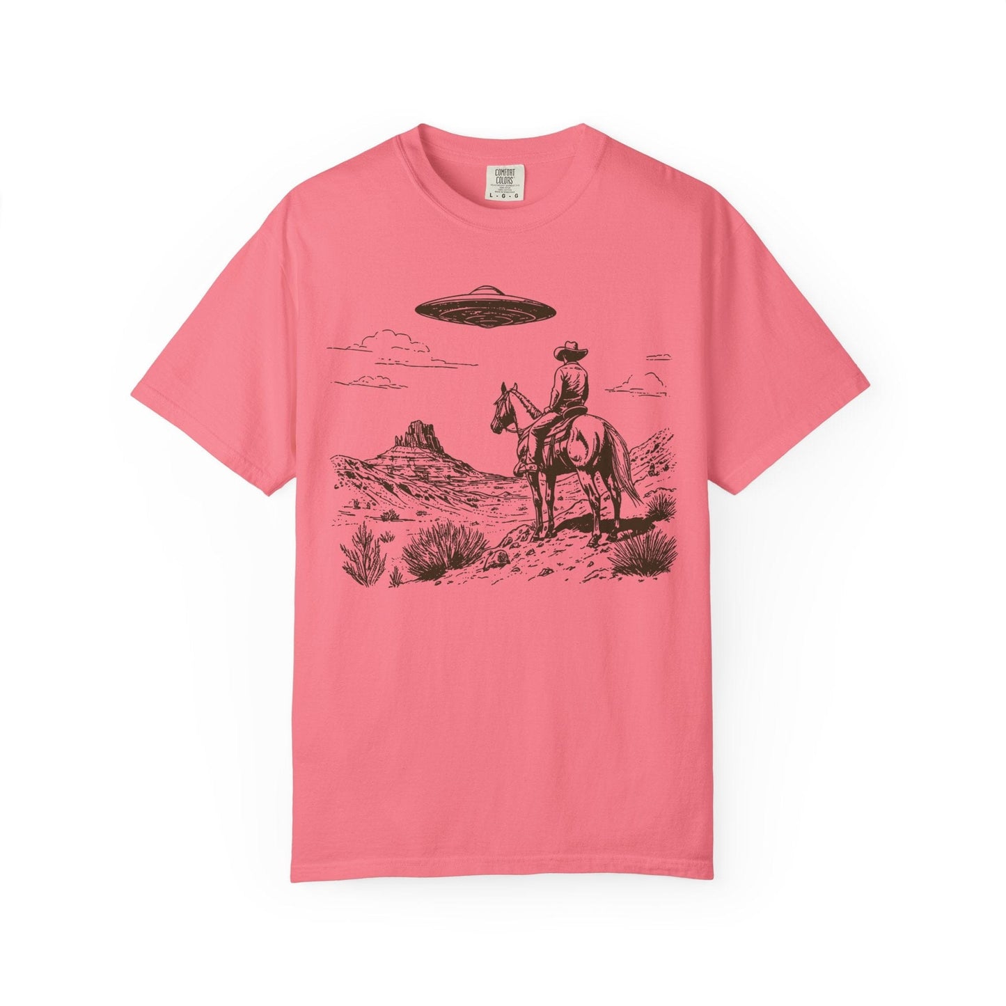 Cowboys & Aliens – Vintage Desert Western UFO Tee