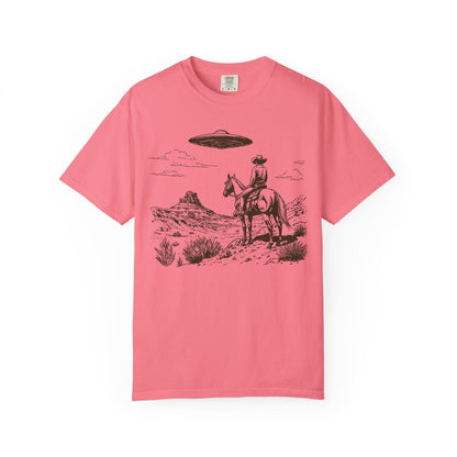 Cowboys & Aliens – Vintage Desert Western UFO Tee
