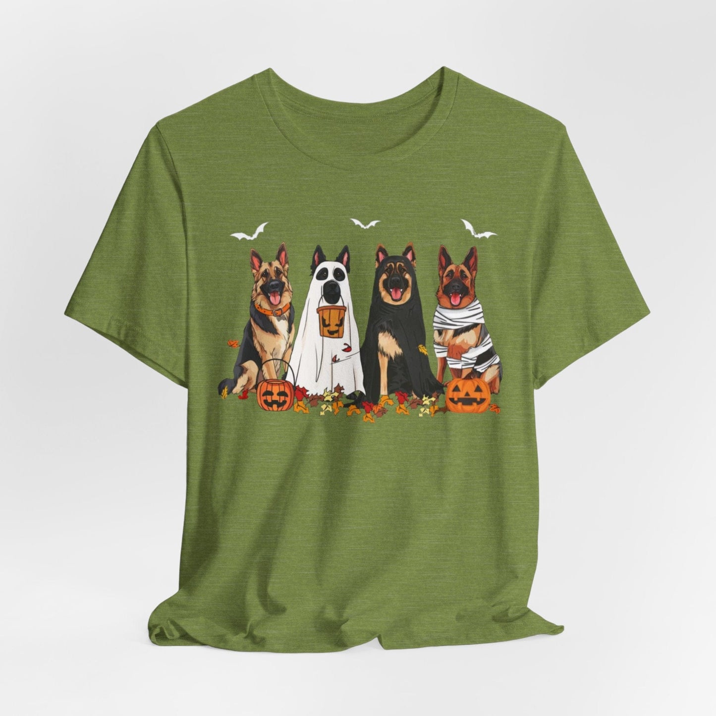 German Shepherd Halloween Shirt – Cute Trick-or-Treat Dog Tee