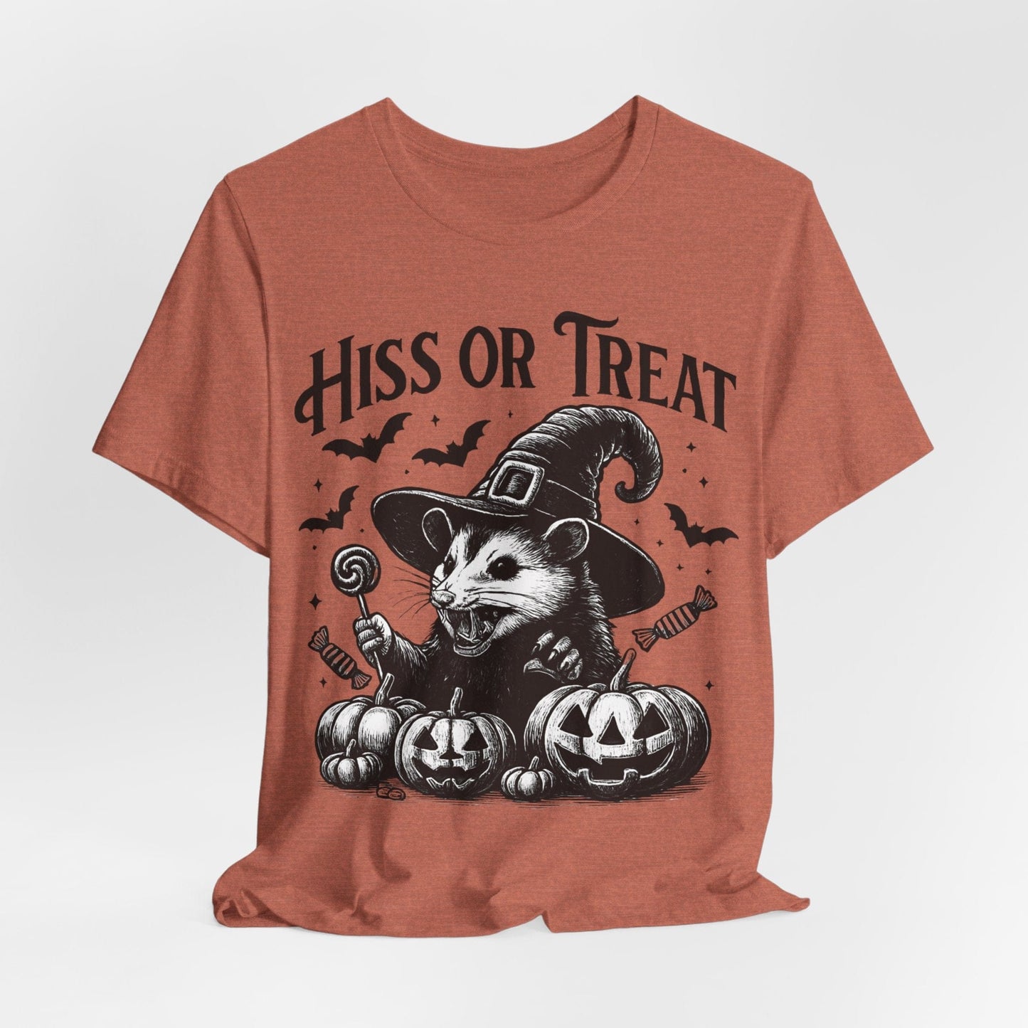Possum Witch Halloween Shirt – Spooky Cute Pumpkin Chaos Tee