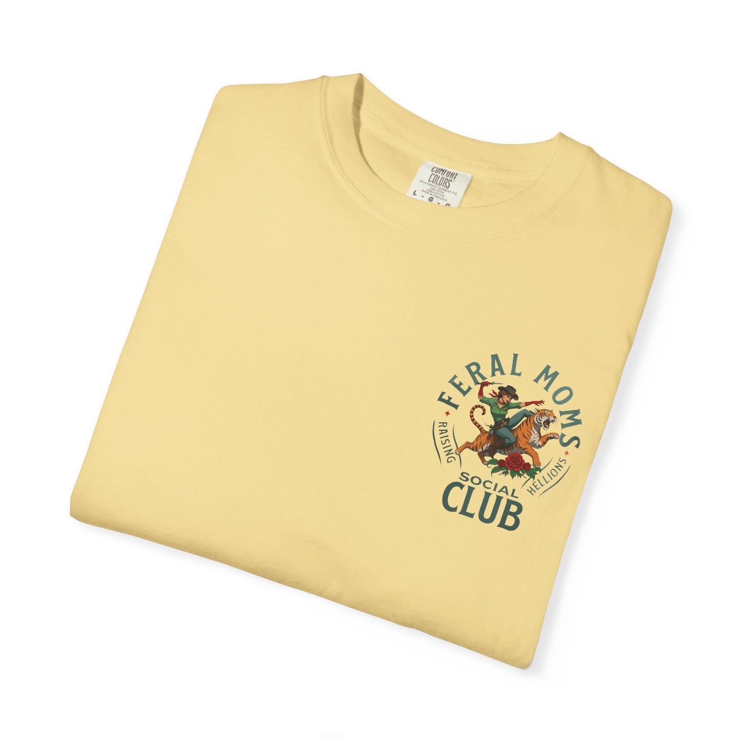 Feral Moms Social Club – Raising Hellions T-Shirt Design