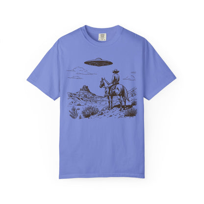Cowboys & Aliens – Vintage Desert Western UFO Tee