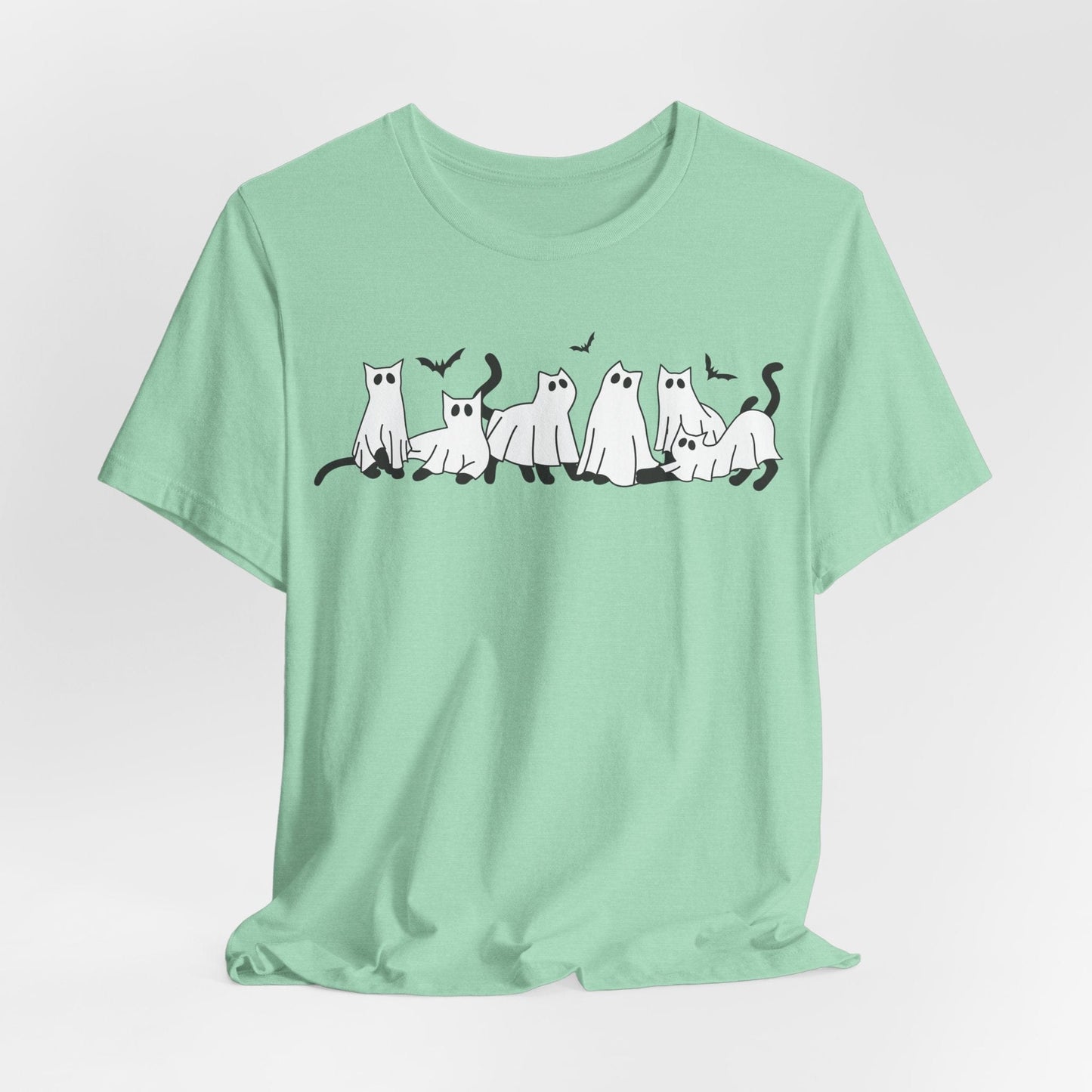 Ghost Cats Halloween Shirt – Cute Spooky Cat Tee