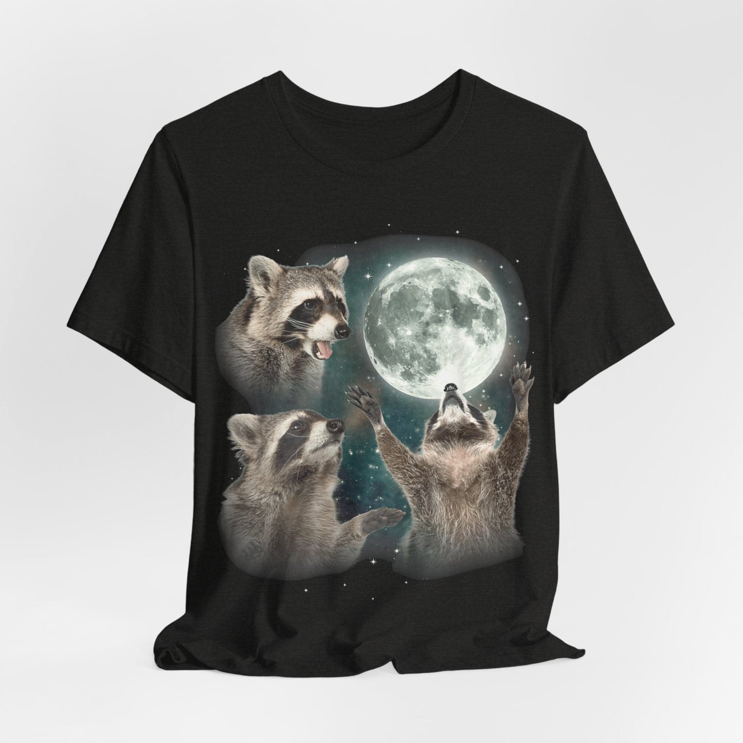 Three Raccoon Moon – Mystical Trash Panda Tee