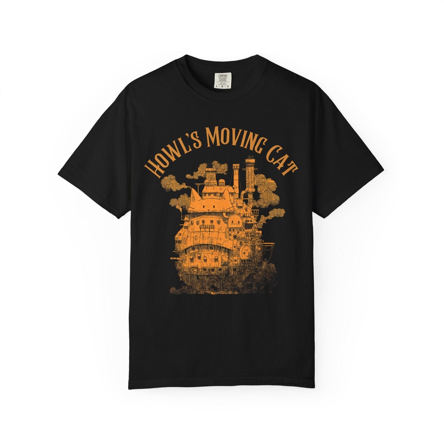 Howl's Moving Cat T-shirt
