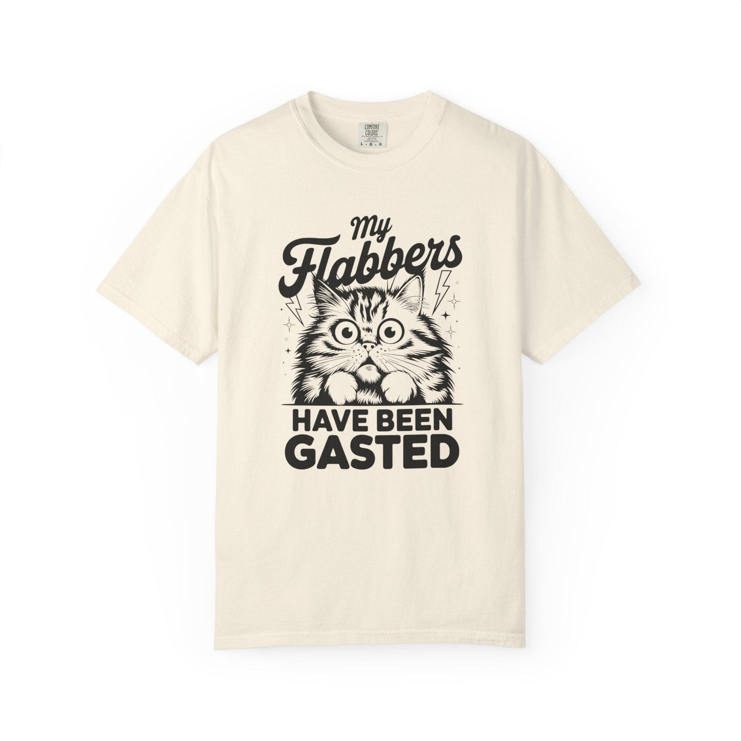 Flabbergasted Cat – Funny Surprised Kitty T-Shirt