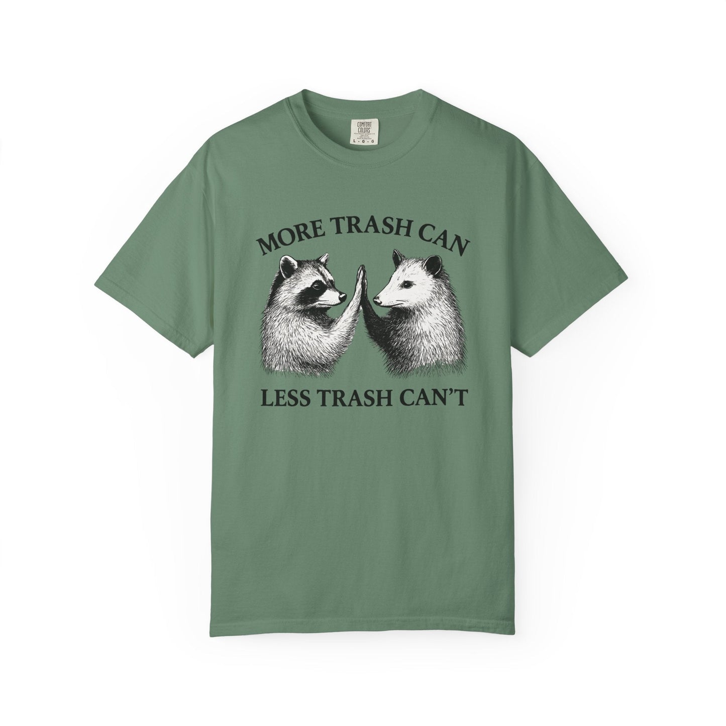 Trash Talk Duo – Raccoon & Opossum High-Five Tee
