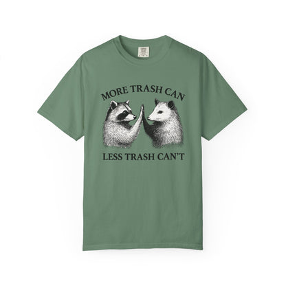 Trash Talk Duo – Raccoon & Opossum High-Five Tee