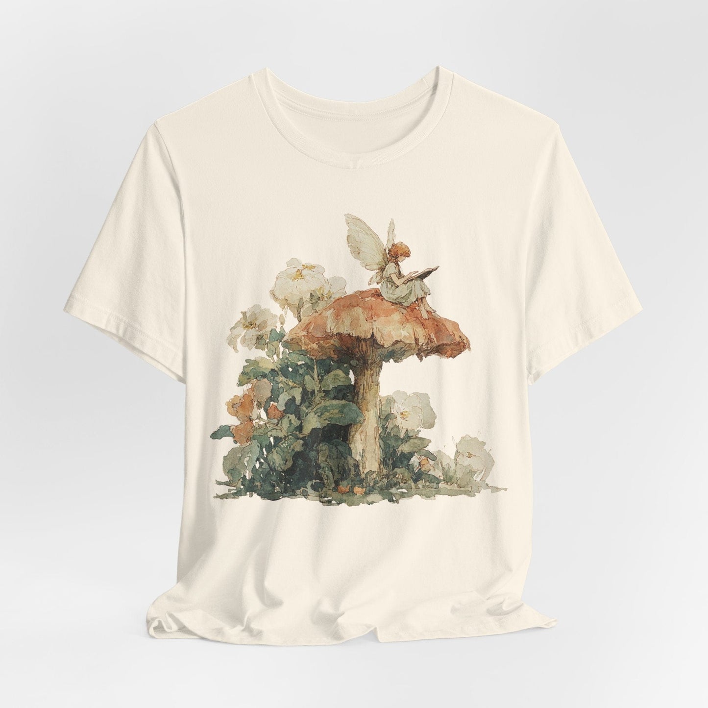 Mushroom Fairy Reading Tee