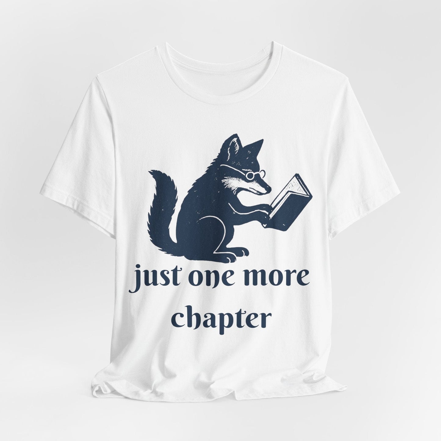 Just One More Chapter – Bookworm Fox Tee