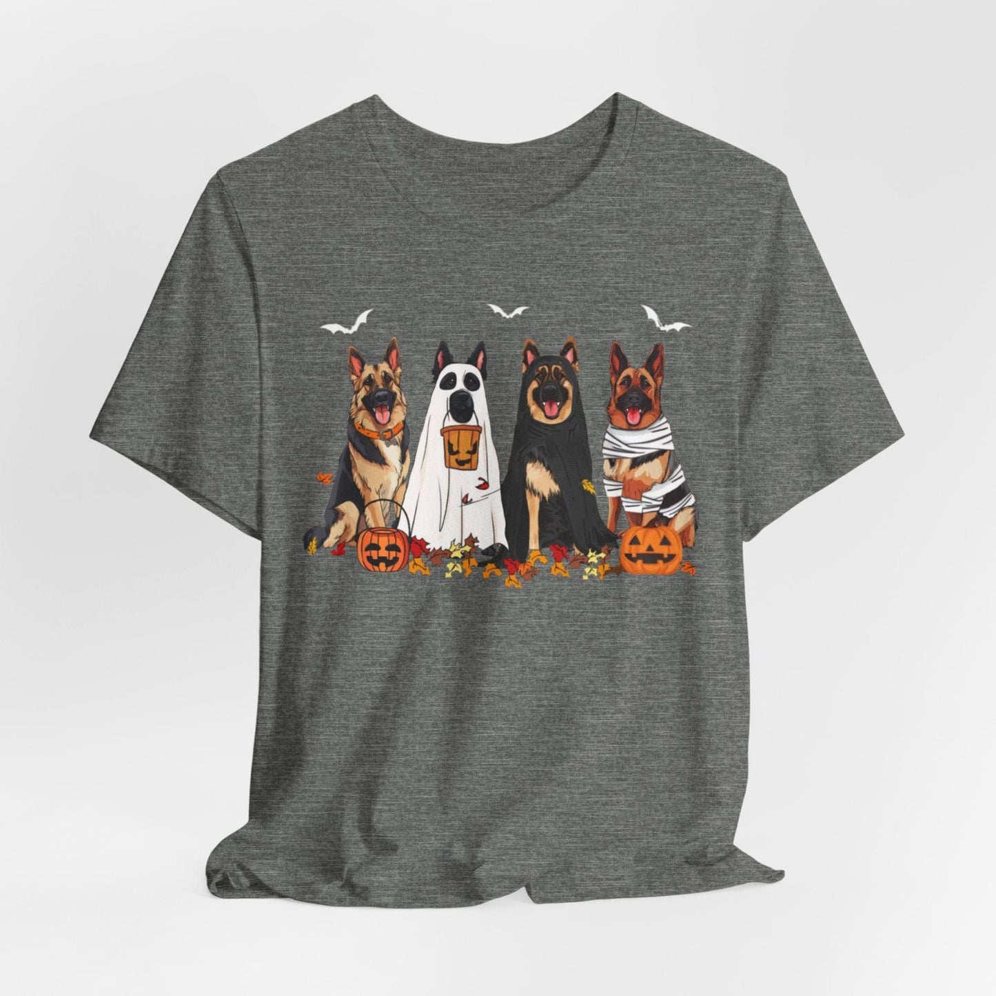German Shepherd Halloween Shirt – Cute Trick-or-Treat Dog Tee