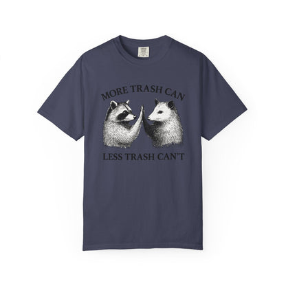 Trash Talk Duo – Raccoon & Opossum High-Five Tee