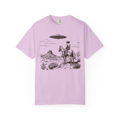 Cowboys & Aliens – Vintage Desert Western UFO Tee