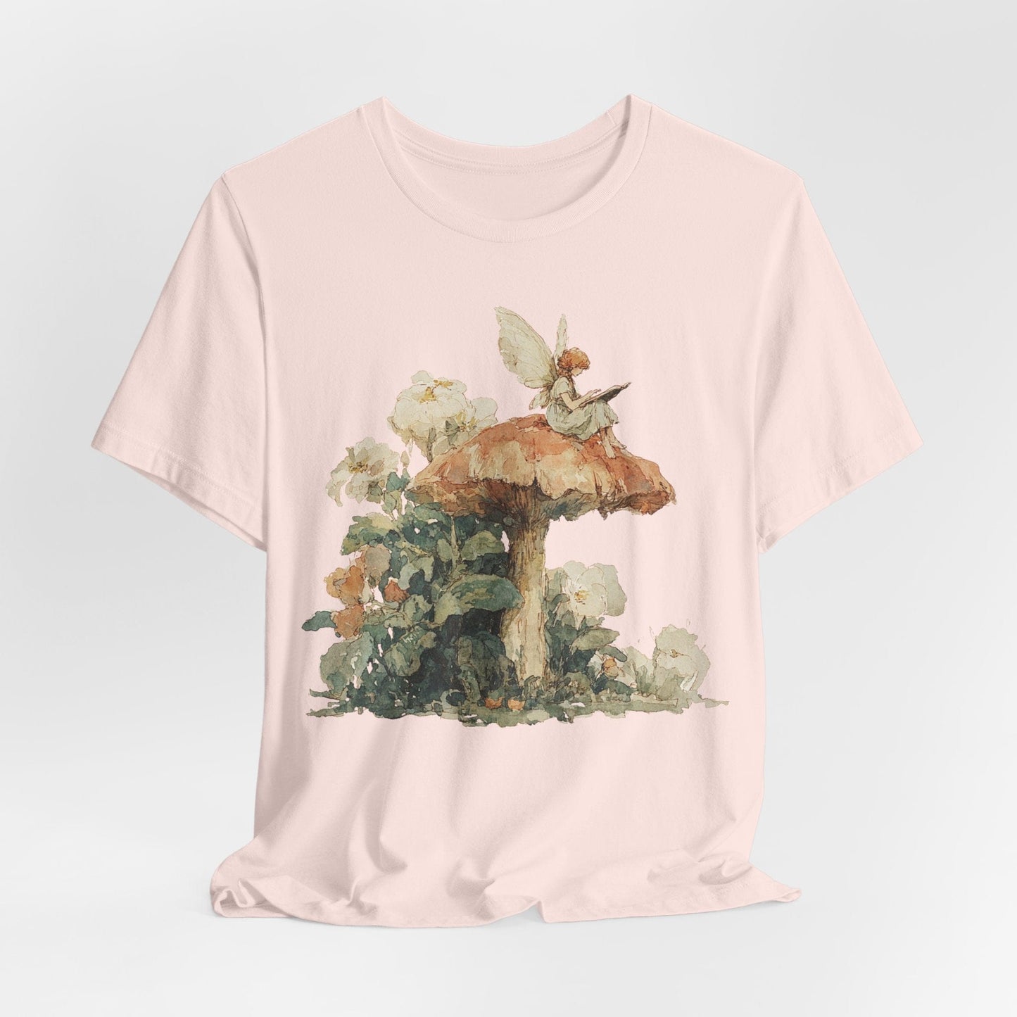 Mushroom Fairy Reading Tee